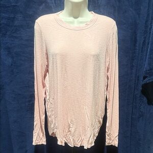 Aerie Soft Pink Long Sleeve Tee